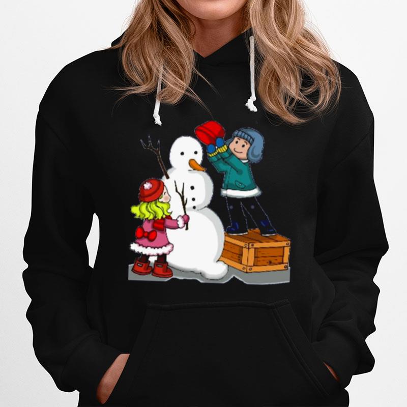 Making Snowman Christmas Hoodie