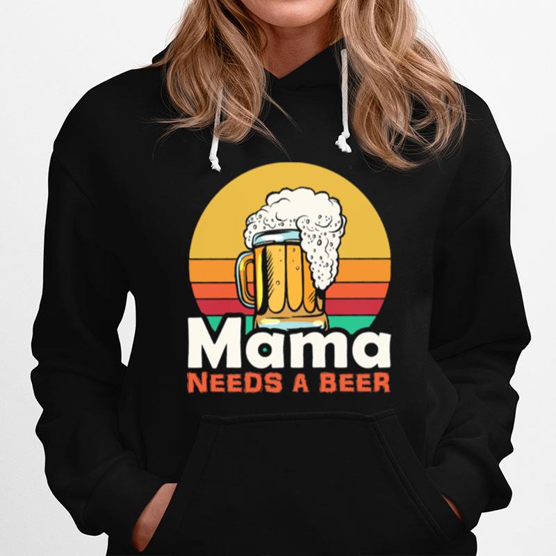 Mama Need A Beer Vintage Hoodie