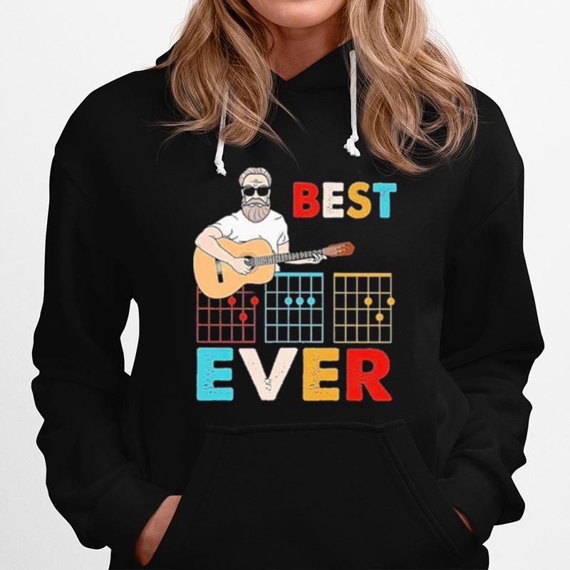 Man Best Guitar Ever Vintage Hoodie