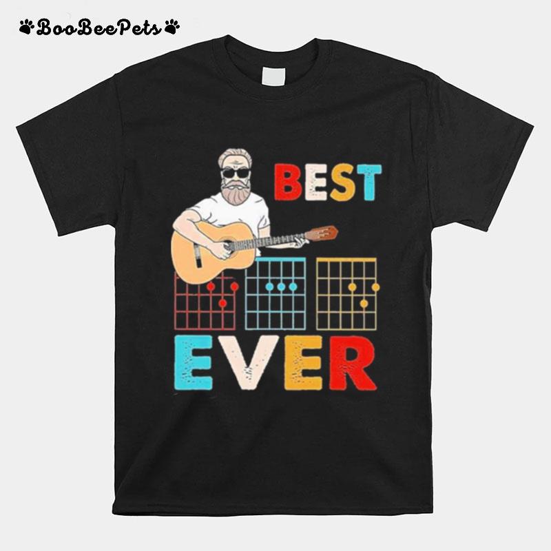 Man Best Guitar Ever Vintage T-Shirt