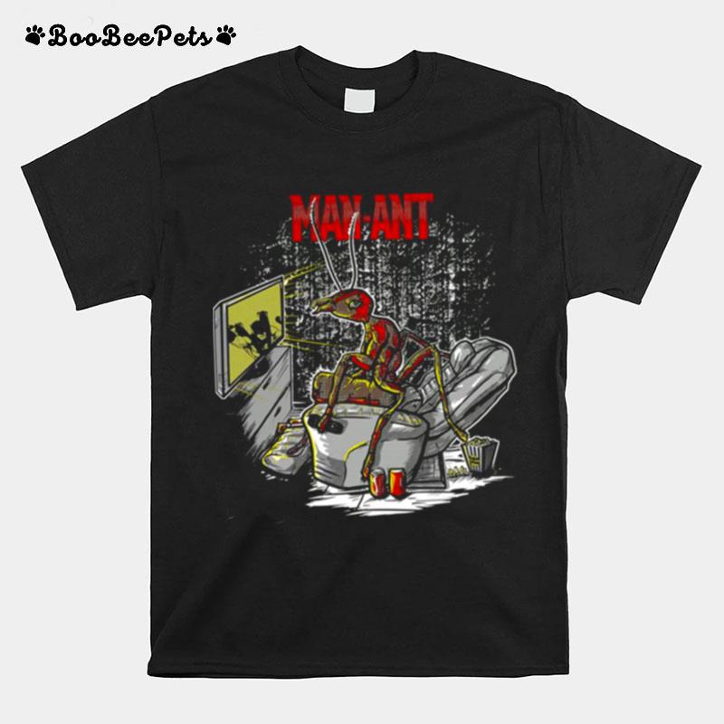 Manant Funny Cover Quantumania Ant Man T-Shirt