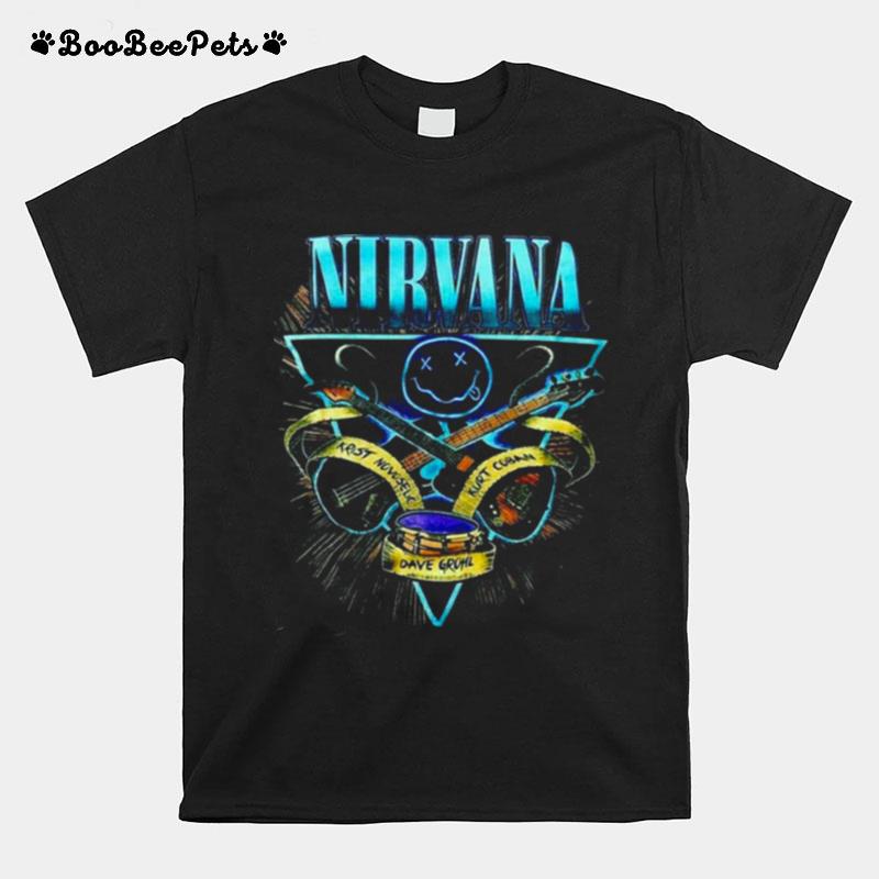 Mane Of Member Nirvana Legend Music Band T-Shirt