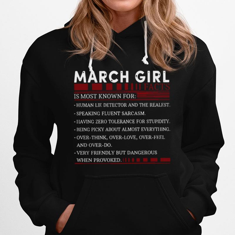 March Girl Facts Is Most Known For Human Lie Detector And The Realest Hoodie