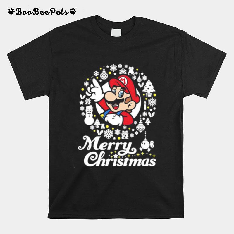 Mario Ugly Merry Christmas T-Shirt