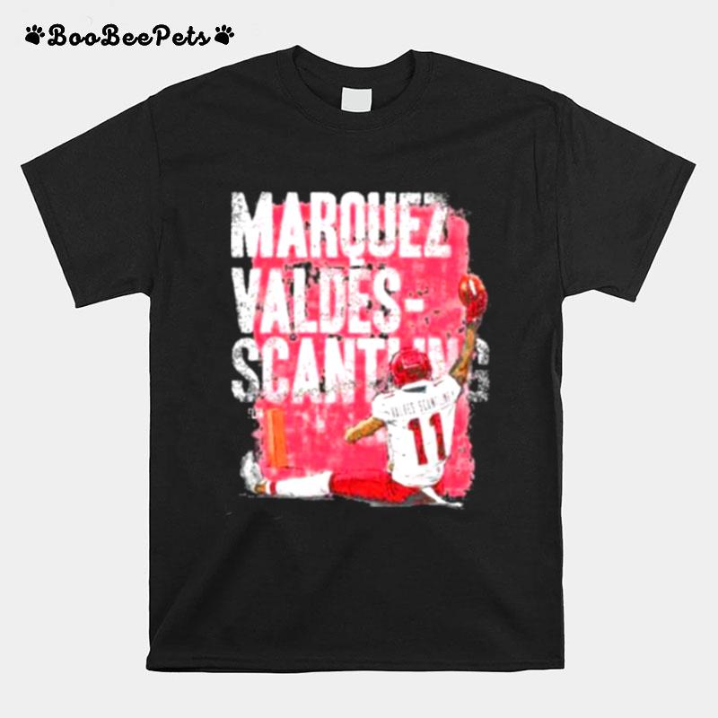 Marquez Valdes Scantling Kansas City Chiefs Pylon T-Shirt