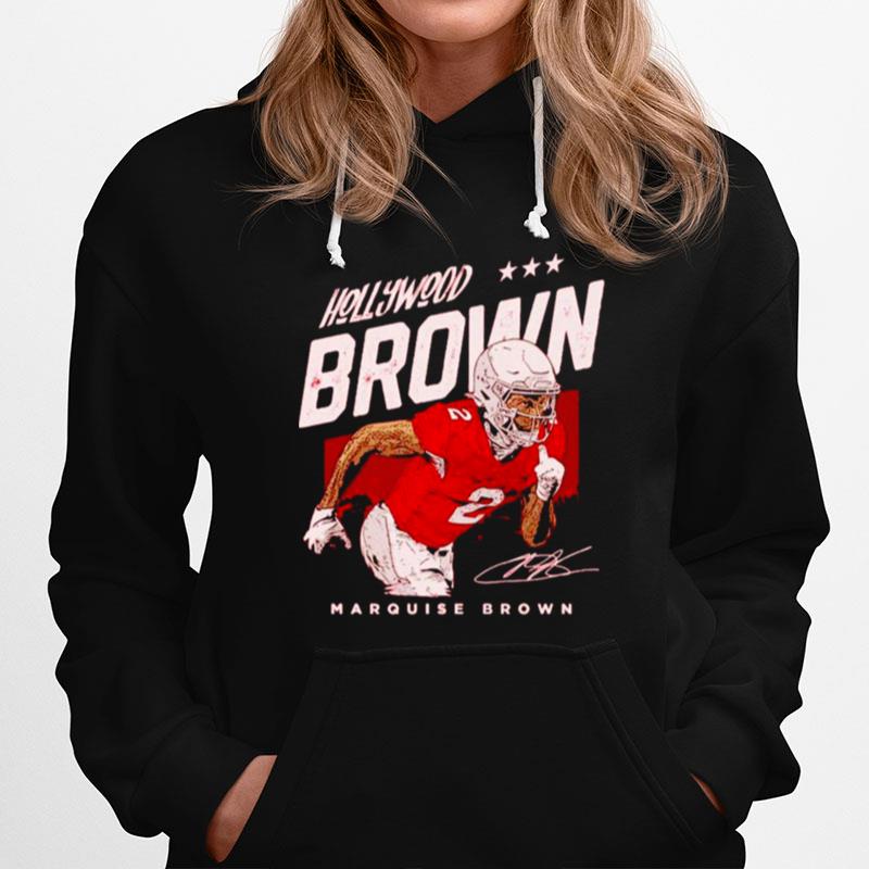 Marquise Brown Arizona Hollywood Signature Hoodie