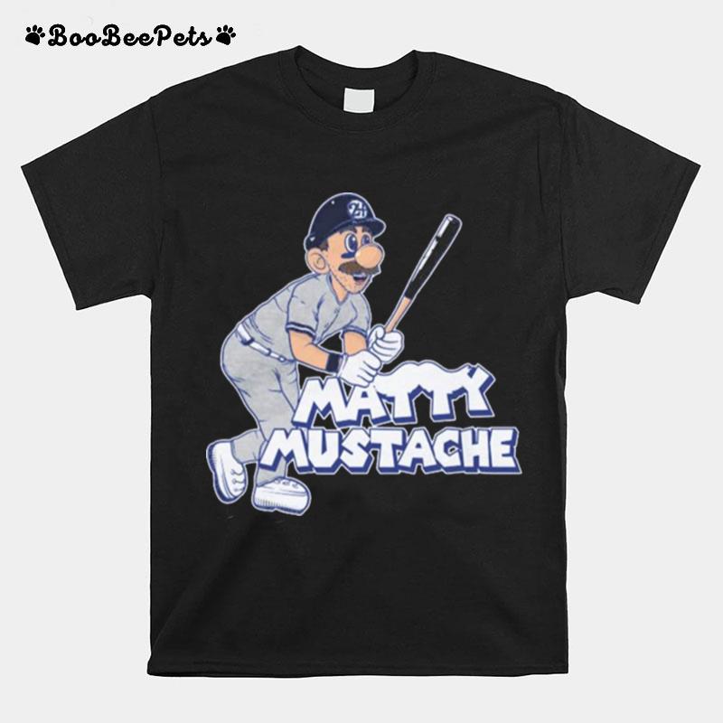 Marry Mustache Baseball T-Shirt