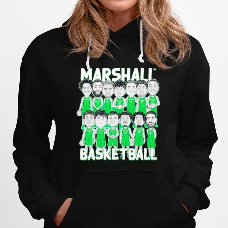 Marshall Thundering Herd Mens Basketball Team Hoodie
