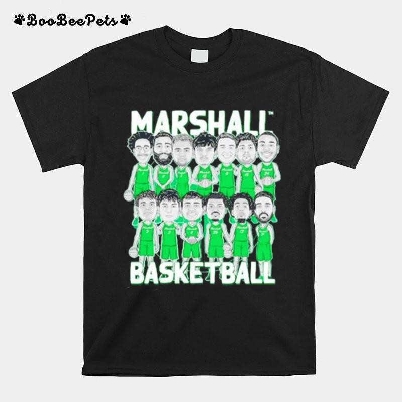 Marshall Thundering Herd Mens Basketball Team T-Shirt