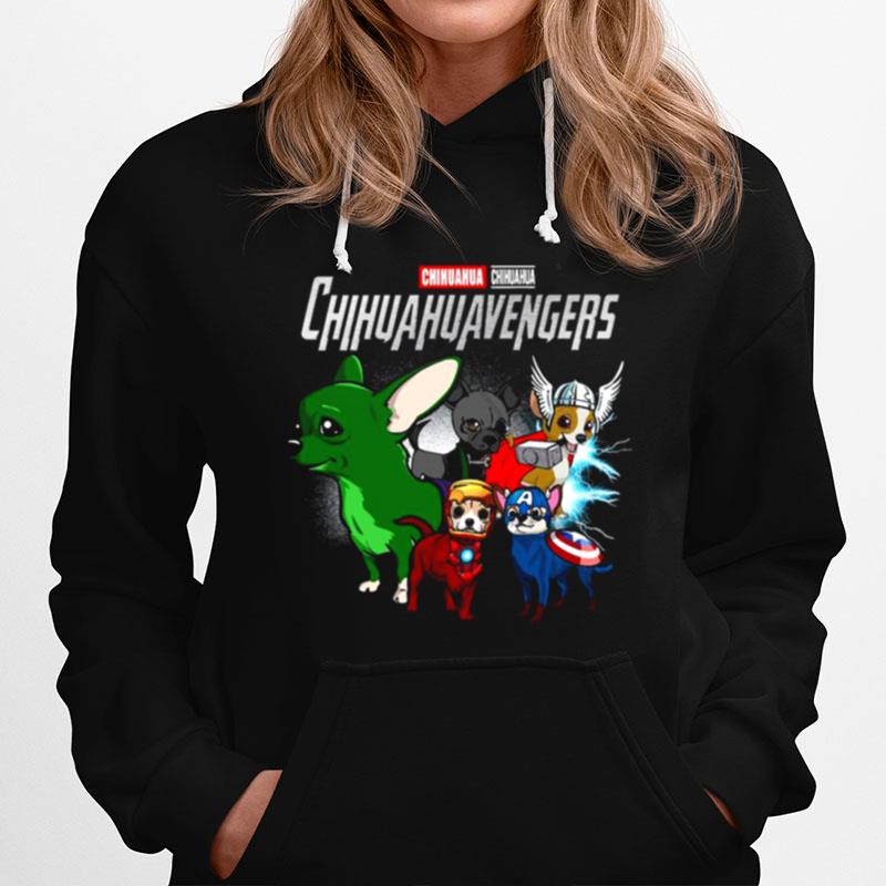 Marvel Avengers Chihuahua Chihuahuavengers Hoodie