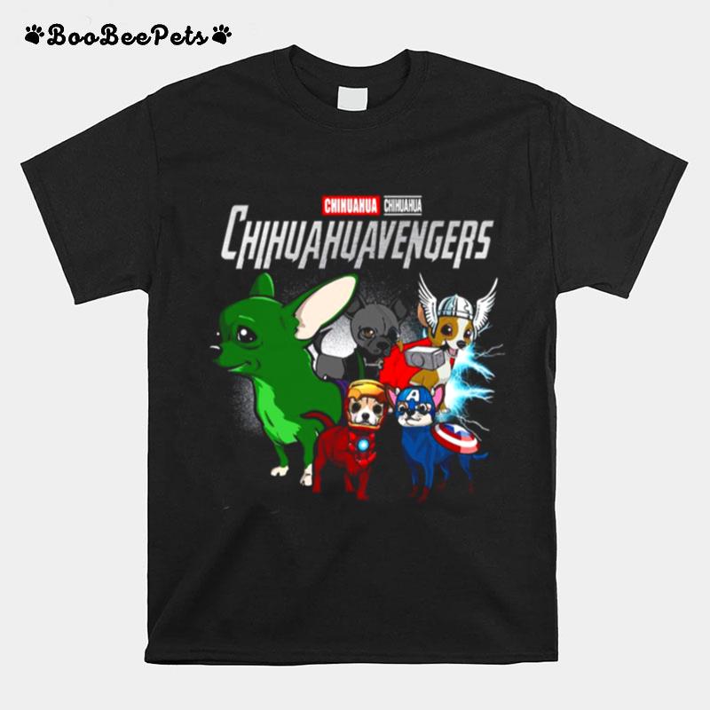 Marvel Avengers Chihuahua Chihuahuavengers T-Shirt