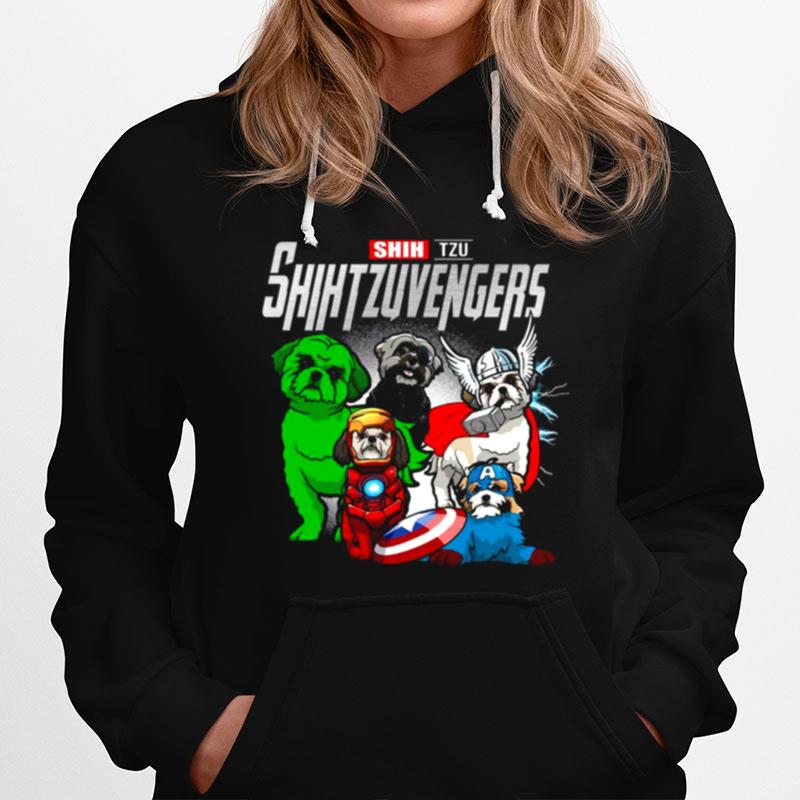 Marvel Avengers Endgame Shih Tzu Shih Tzu Avengers Hoodie