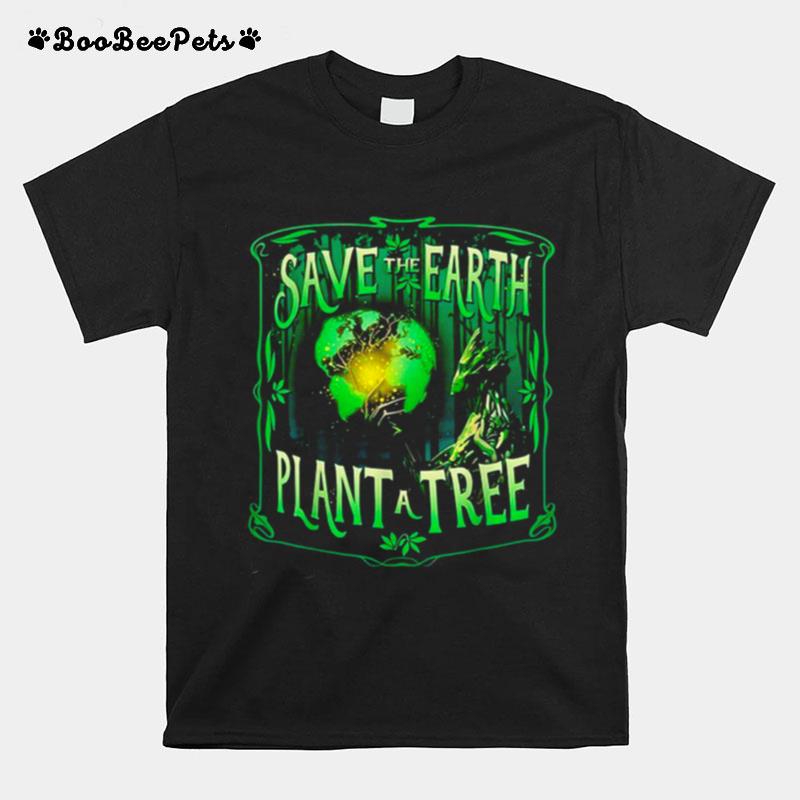 Marvel Earth Day Groot Save The Earth Plant A Tree T-Shirt