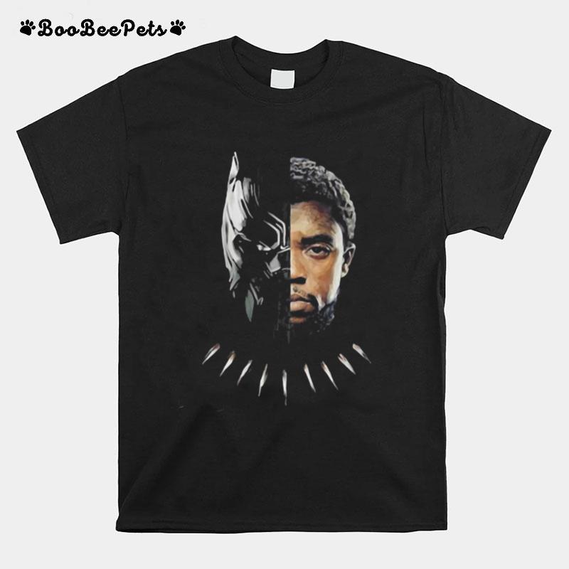 Marvel Heroes Black Panther Chadwick Boseman Actor T-Shirt