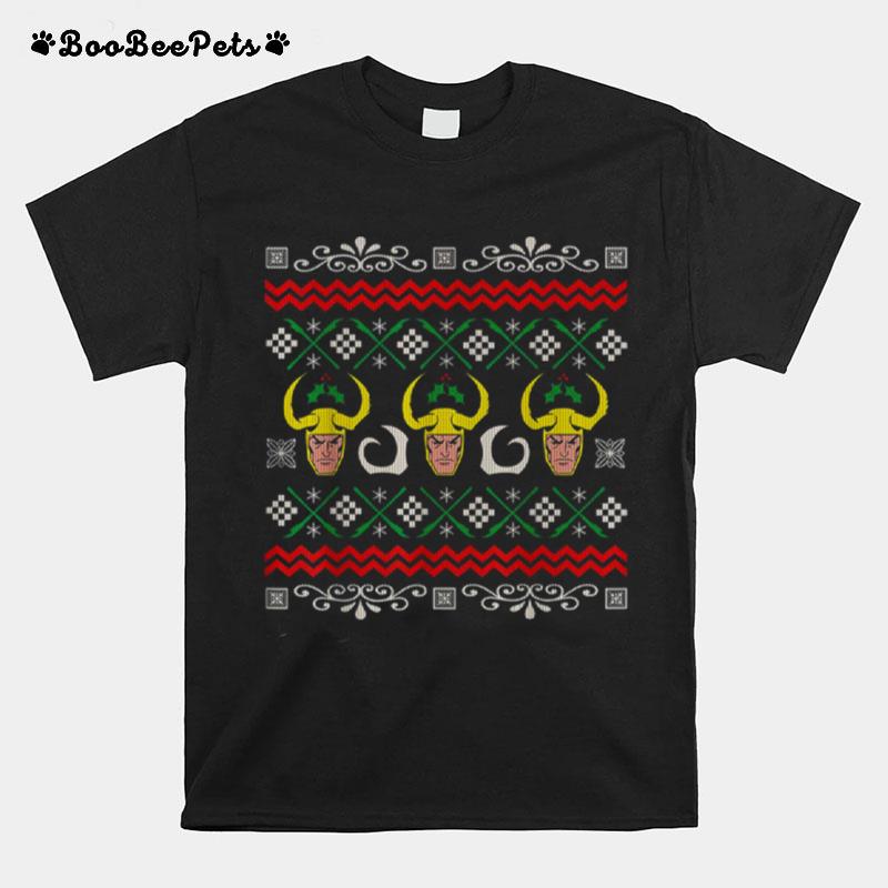 Marvel Loki Ugly Christmas T-Shirt