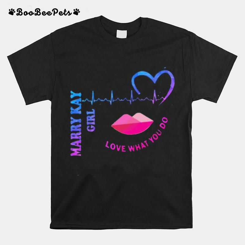 Mary Kay Girl Love What You Do Heartbeat T-Shirt