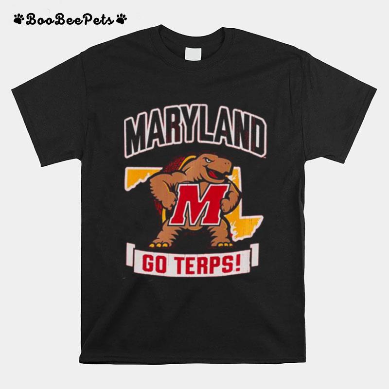 Maryland Terrapins Strong Mascot Go Terps Copy T-Shirt