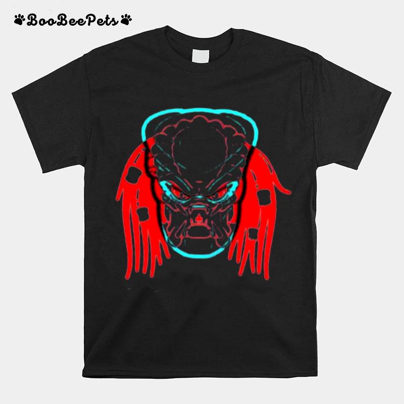 Masked Hunter Neca Predator Art T-Shirt