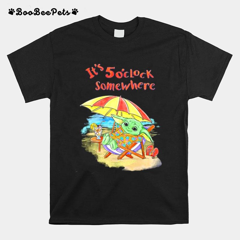 Master Yoda Its 5 Oclock Somewhere T-Shirt