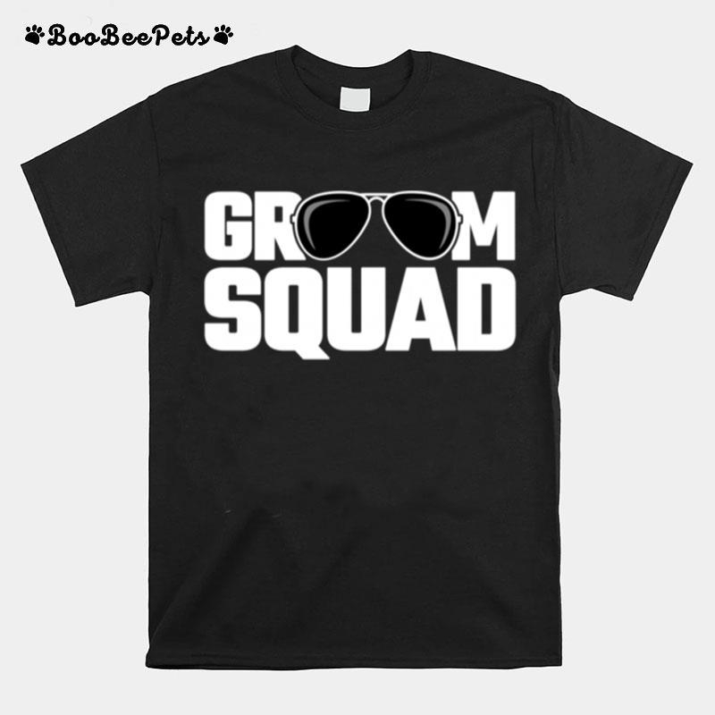 Matching Groomsman Group Bachelor Party Groom Squad T-Shirt