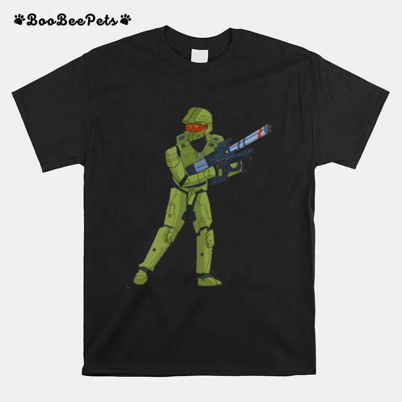 Mater Chief Design Halo 3 Halo Infinite T-Shirt