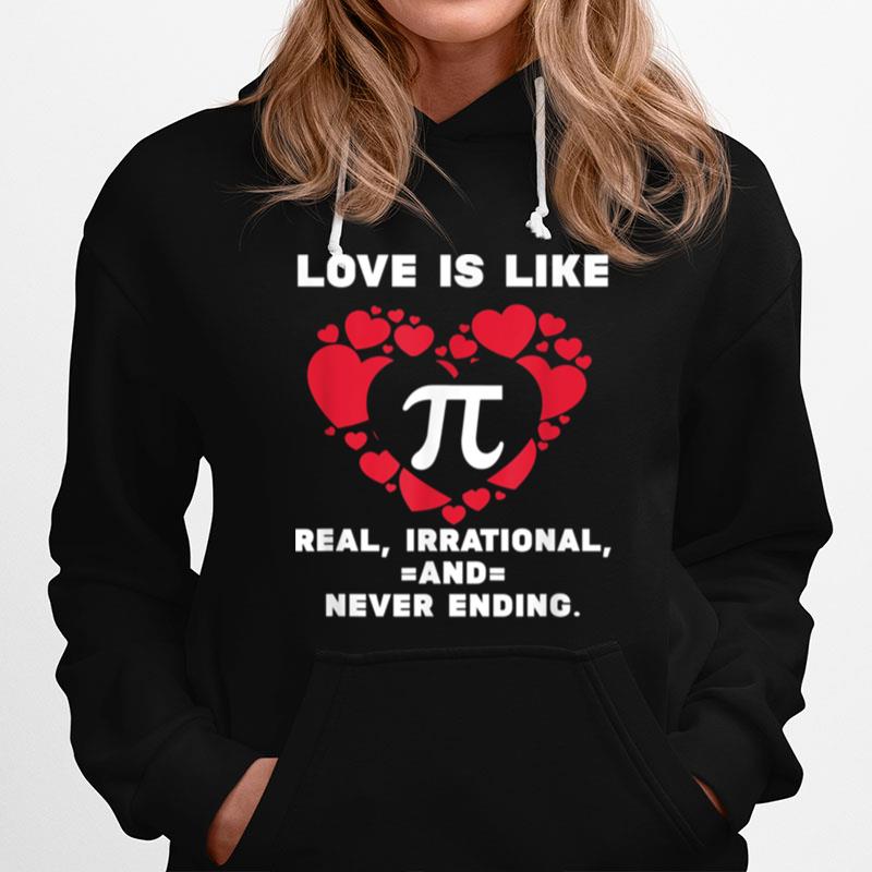 Math Celebrating Valentines Day Hoodie