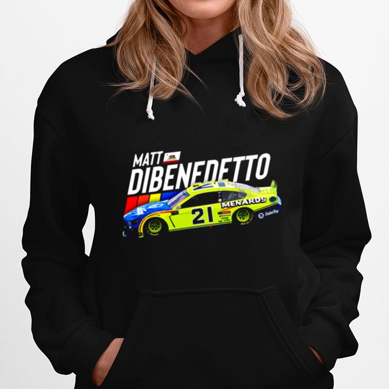Matt Dibenedetto Retro Nascar Car Racing Hoodie