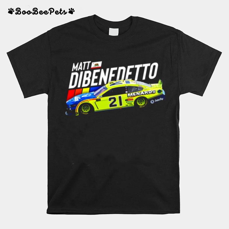 Matt Dibenedetto Retro Nascar Car Racing T-Shirt