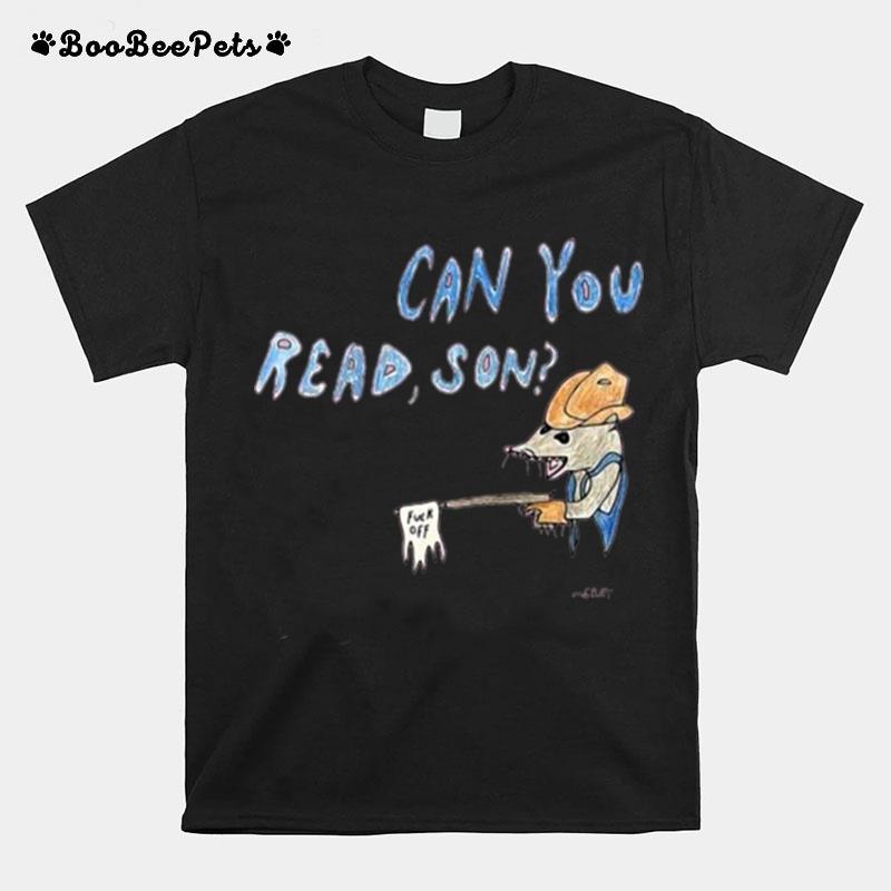 Matt Gray Can You Read Son T-Shirt