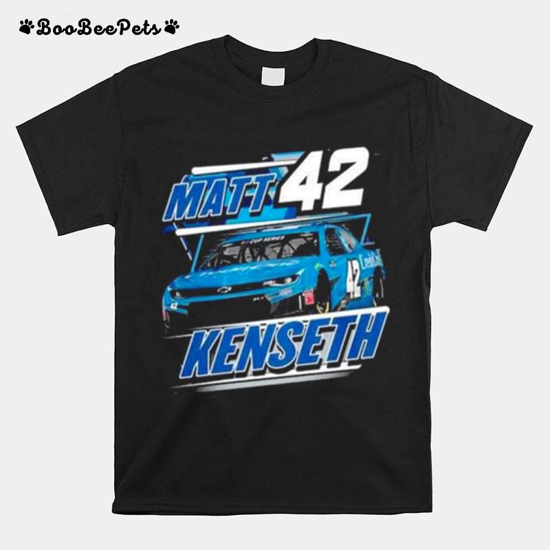 Matt Kenseth 42 Checkered Flag 2022 T-Shirt