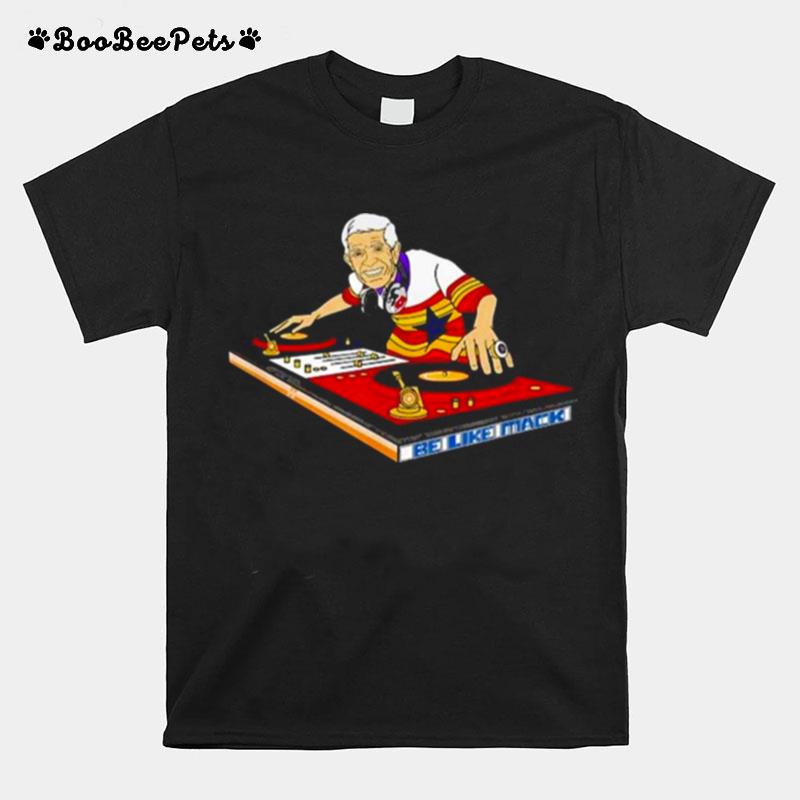 Mattress Mack Houston Sports Dj Spinning Records T-Shirt