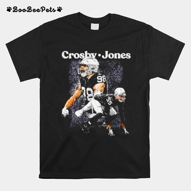 Maxx Crosby Chandler Jones Las Vegas Duo T-Shirt