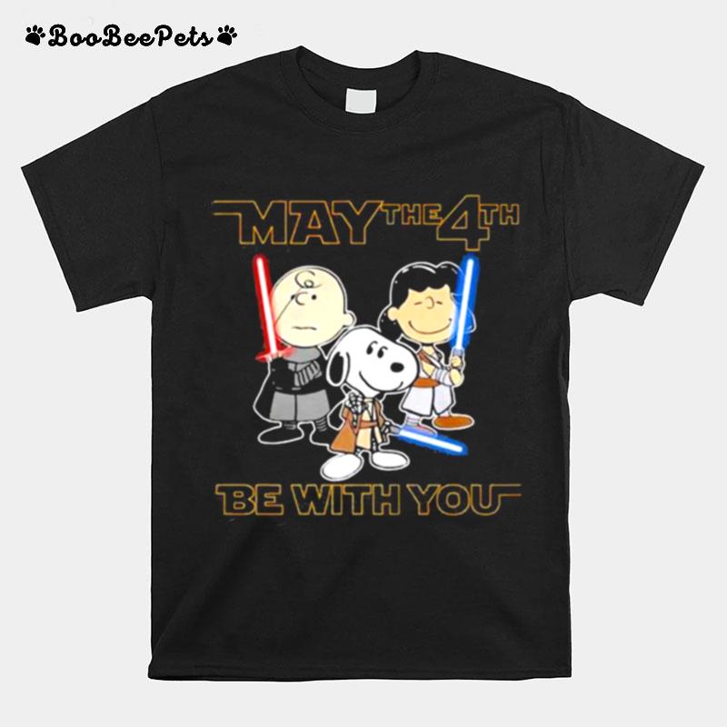 May The 4Th Be With You Snoopy Charlie T-Shirt