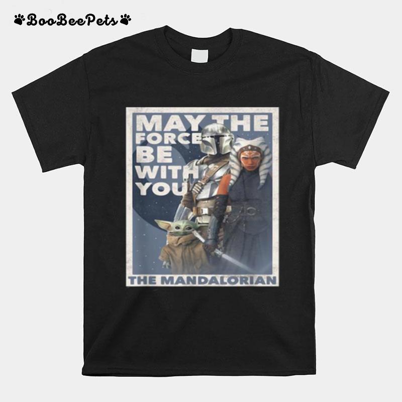 May The Force Be With You The Mandalorian Yoda T-Shirt