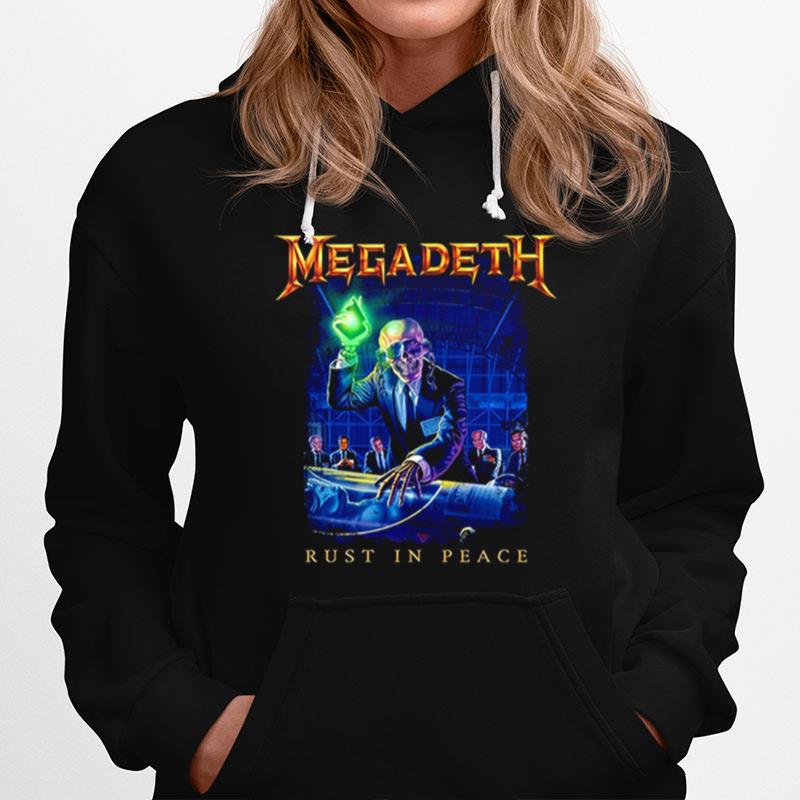 Megadeth Rust In Peace Tracklist Hoodie