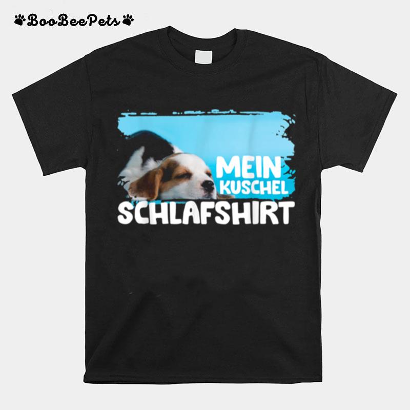 Mein Kuschel Schlafshirt Hund Welpe Hundi T-Shirt