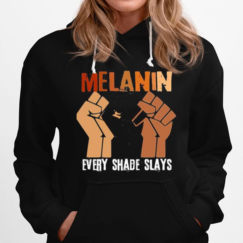 Melanin Every Shade Slay Hoodie