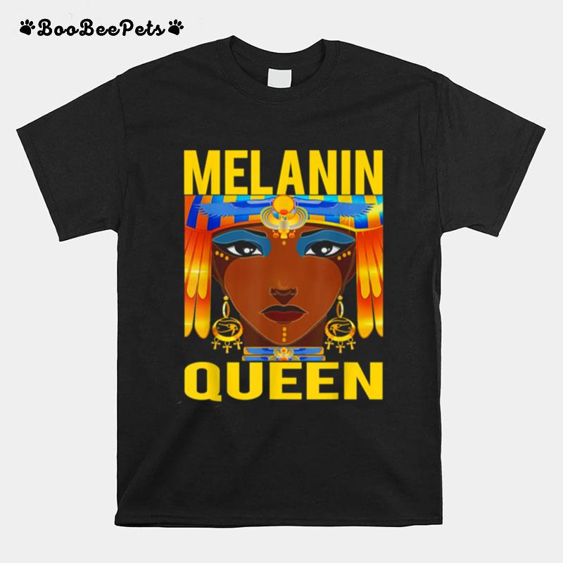 Melanin Queen For African American T-Shirt