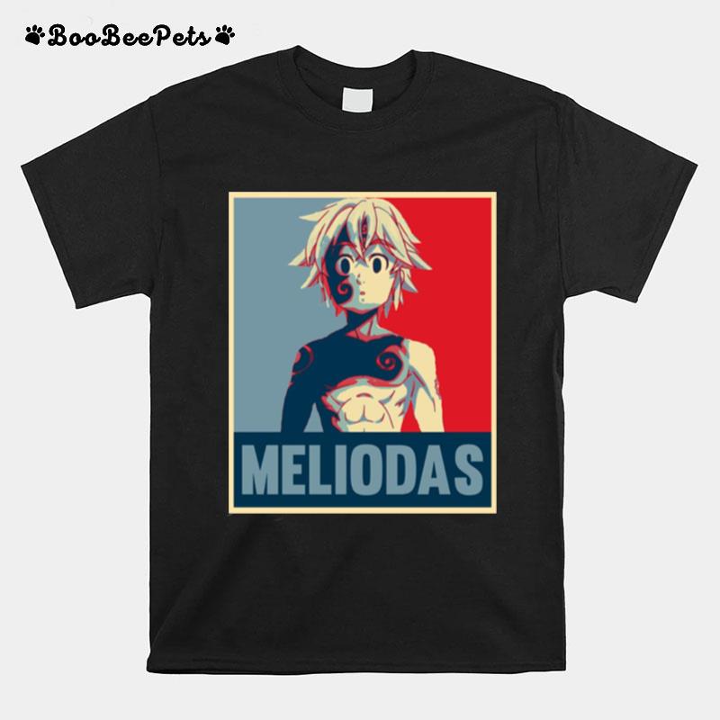 Meliodas The Seven Deadly Sins Anime Manga Comics Cartoon Hope Art T-Shirt