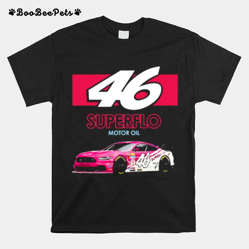 Mello Yello 46 Superflo Motor Oil Car Pink T-Shirt