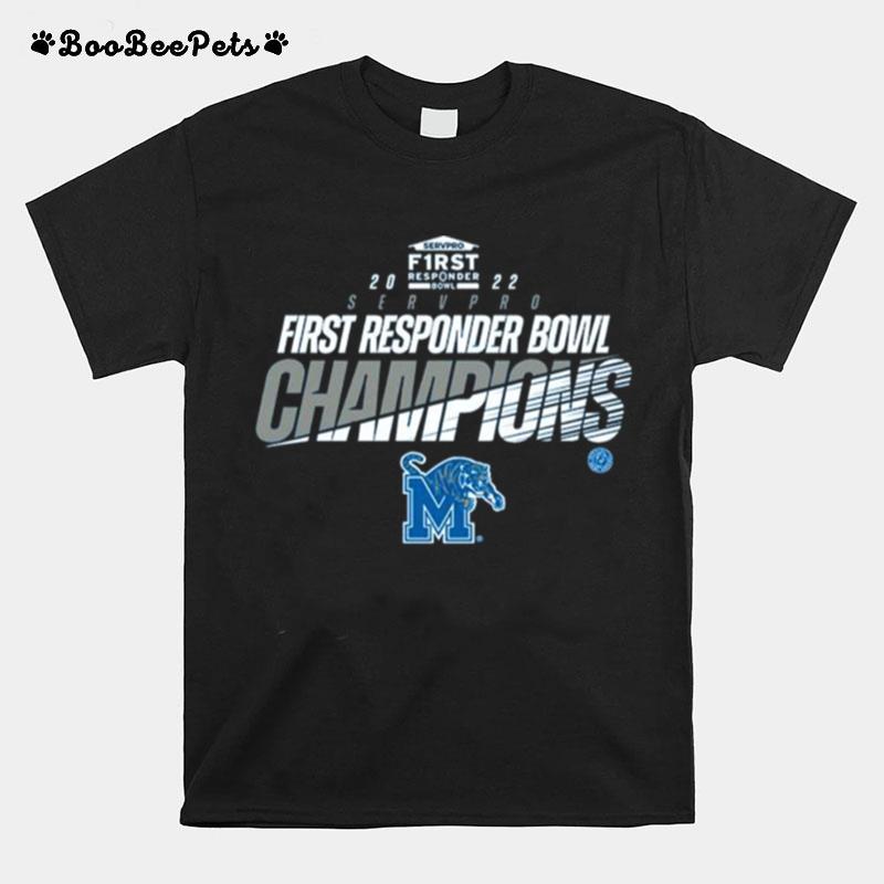 Memphis 2022 First Responders Bowl Champions T-Shirt