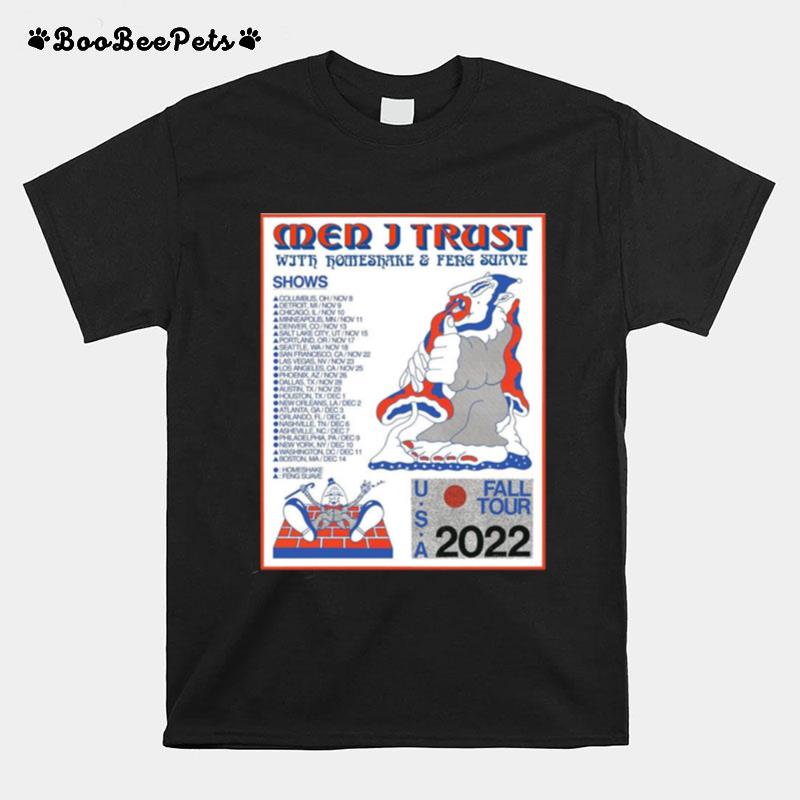 Men J Trust Usa Fall Tour 2022 T-Shirt