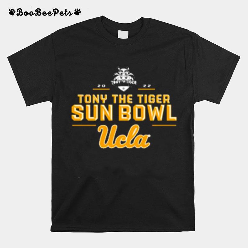 Mens 2022 Ncaa Royal Ucla Tony The Tiger Sun Bowl T-Shirt