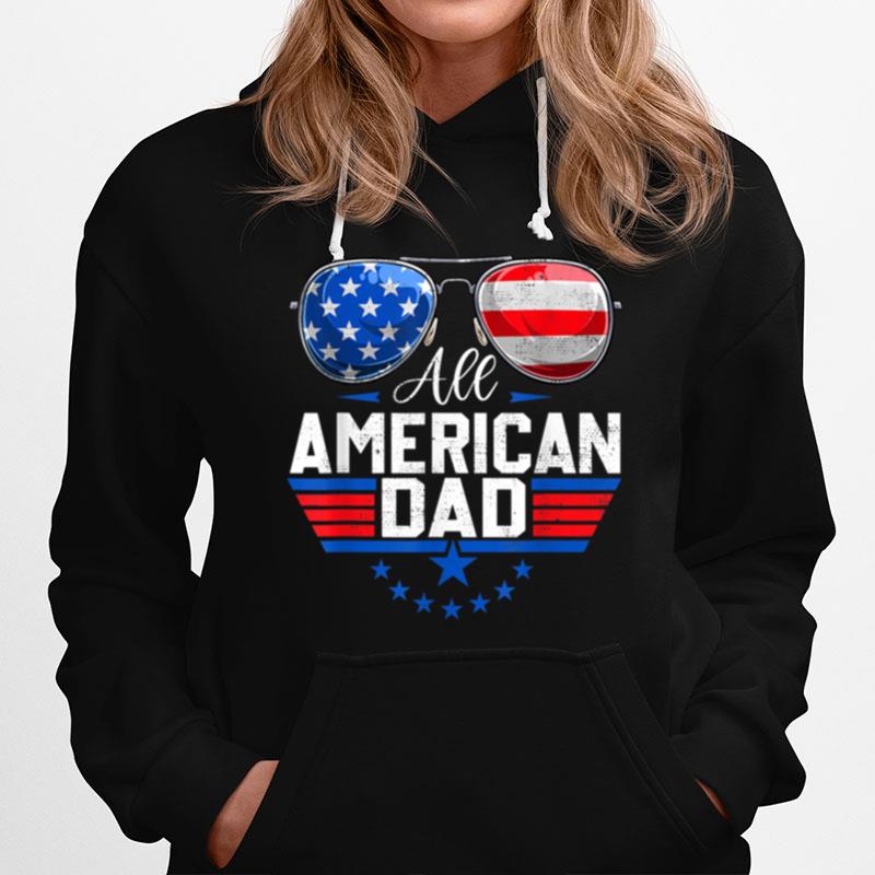 Mens All American Dad 4Th Of July Usa Dad Family Matching Outfit T B0B45Mxktx Hoodie
