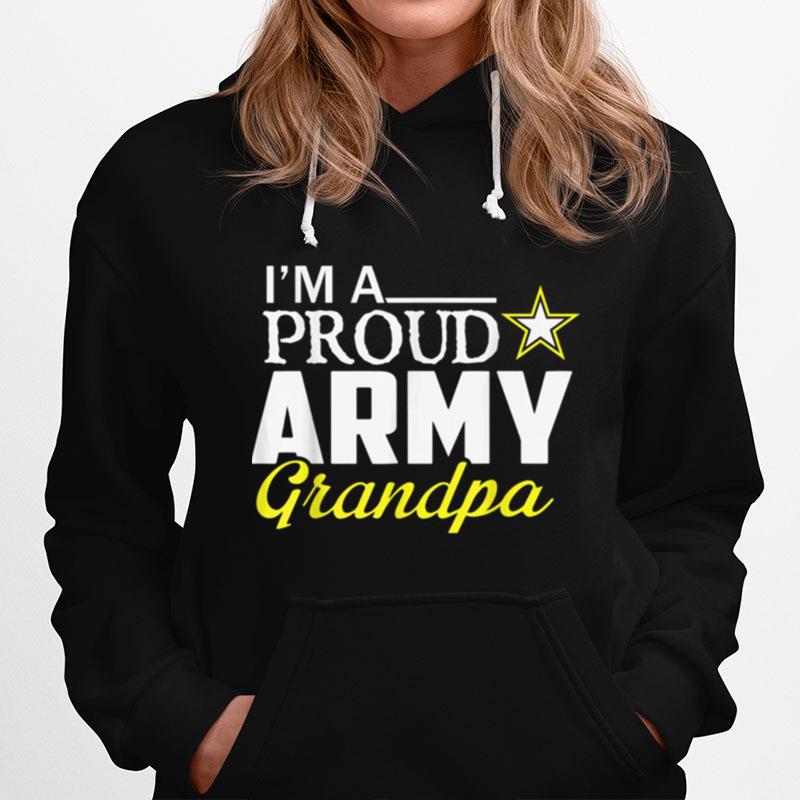 Mens Im A Proudarmy Grandpa Hoodie