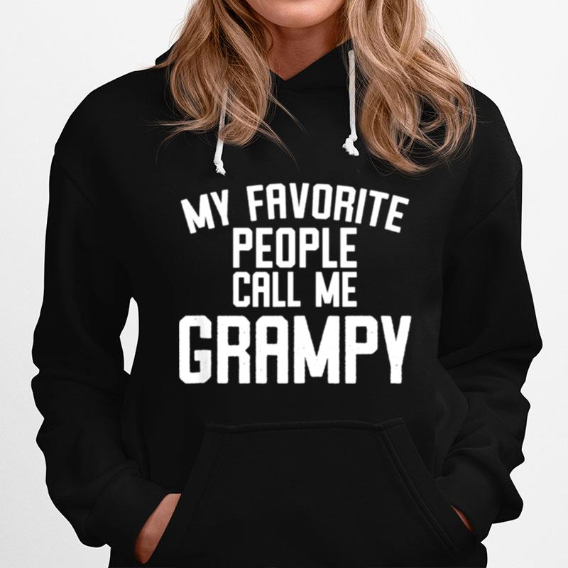 Mens My Favorite People Call Me Grampy Fathers Day Hoodie