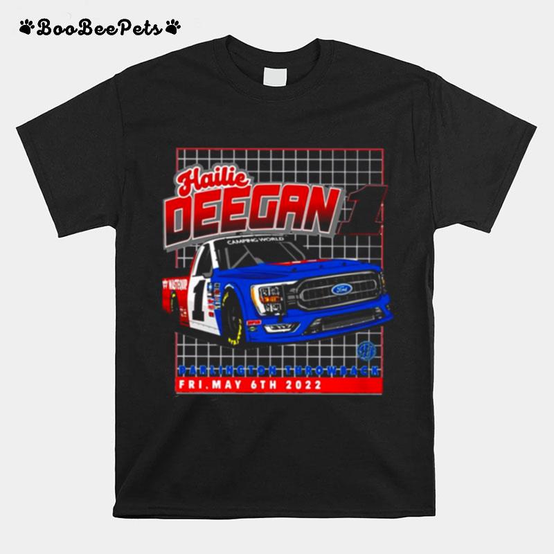 Merch Retro Nascar Car Racing Hailie Deegan T-Shirt