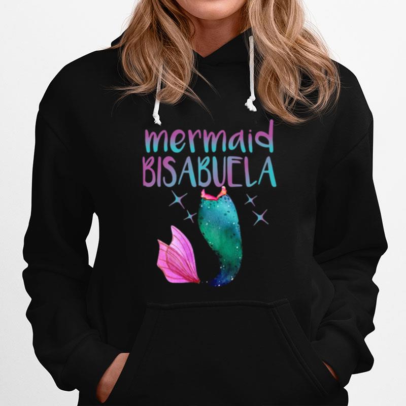 Mermaid Bisabuela Spanish Great Grandma Mermaid Hoodie