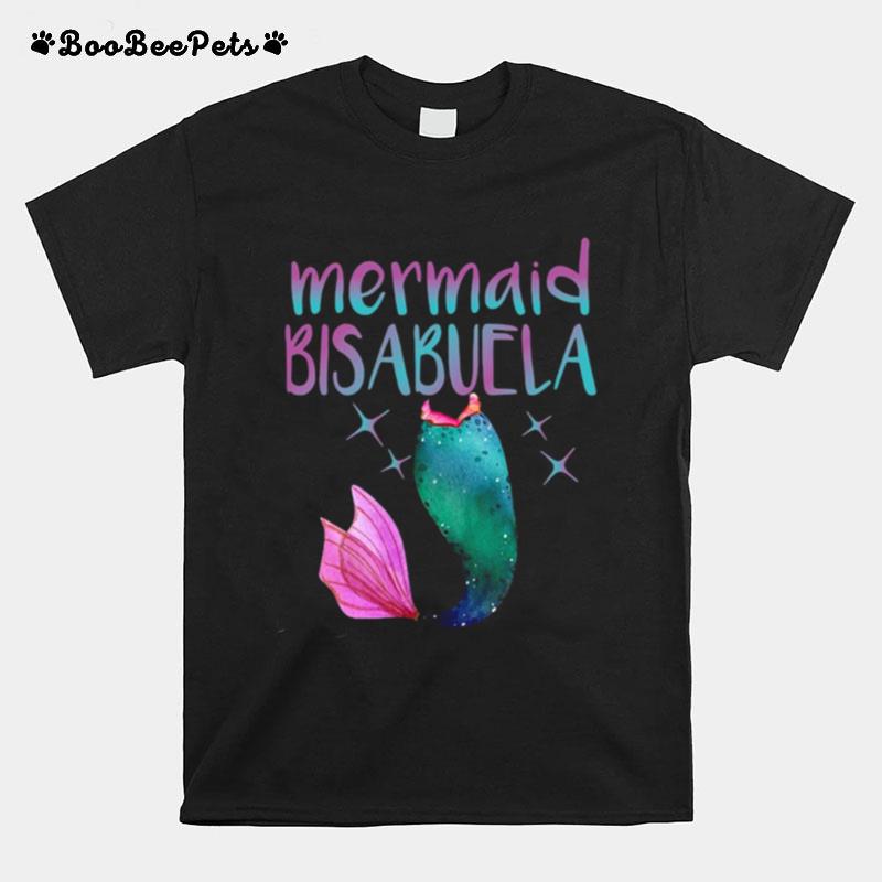 Mermaid Bisabuela Spanish Great Grandma Mermaid T-Shirt