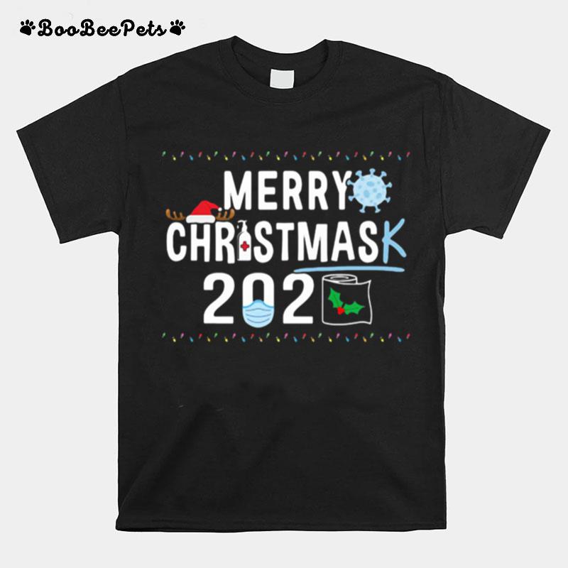 Merry Christmas 2929 Toilet Paper Mask Coronavirus T-Shirt